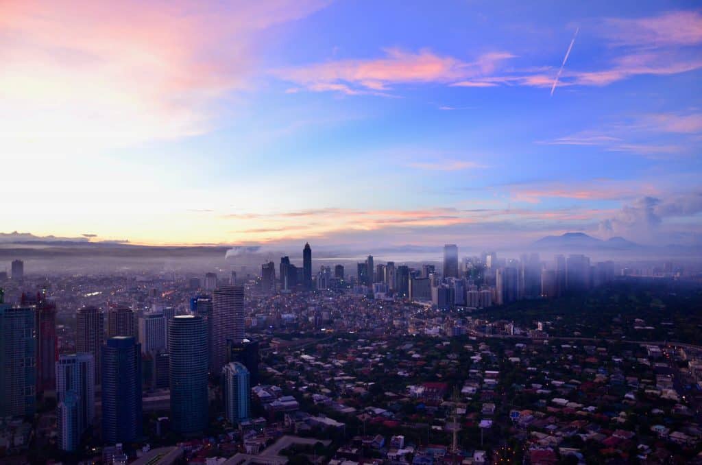 morning view of the Manila skyline