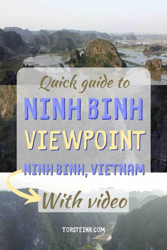 photos from Tam Coc on the Ninh Binh viewpoint in Vietnam